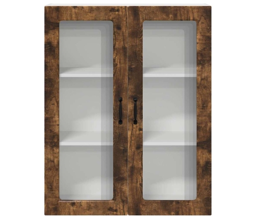 Virtuves Sienas Skapītis Dūmaka Ozols 80 X 31 X 100 Cm Vidaxl