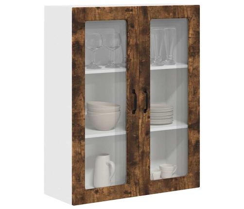 Virtuves Sienas Skapītis Dūmaka Ozols 80 X 31 X 100 Cm Vidaxl