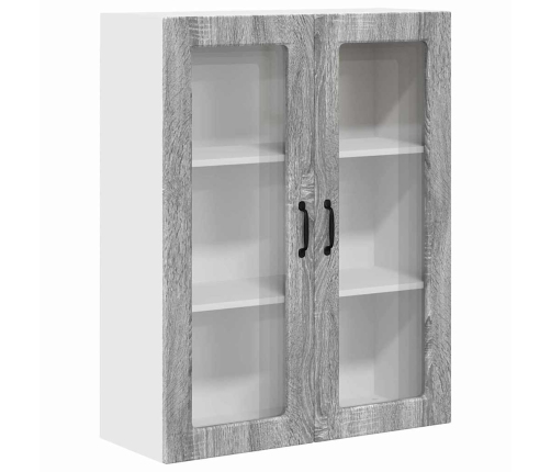 Virtuves Sienas Skapītis Pelēks Sonoma 80 X 31 X 100 Cm Vidaxl