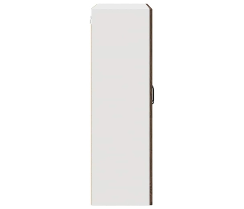 Virtuves Sienas Skapītis Ar Durvīm Brūns Ozols 80 X 31 X 100 Cm Vidaxl