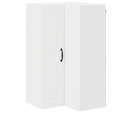 Virtuves Sienas Skapītis Ar Plauktu Balts 57 X 57 X 100 Cm Vidaxl