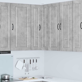 Virtuves Sienas Skapītis Betona Pelēks 57 X 57 X 100 Cm Vidaxl