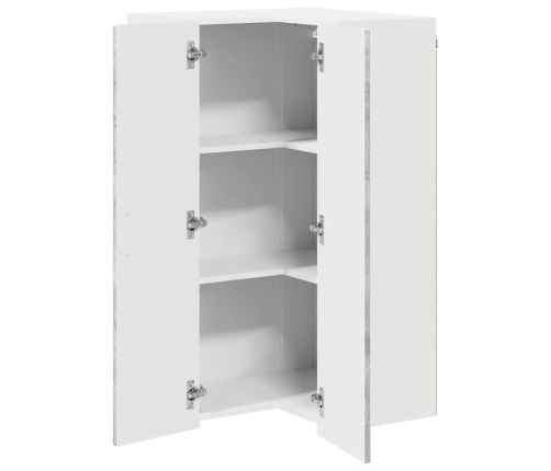 Virtuves Sienas Skapītis Betona Pelēks 57 X 57 X 100 Cm Vidaxl