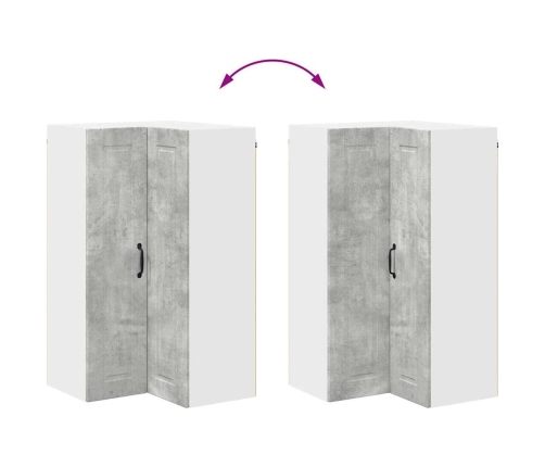 Virtuves Sienas Skapītis Betona Pelēks 57 X 57 X 100 Cm Vidaxl