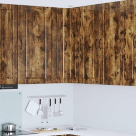 Virtuves Sienas Skapītis Dūmaka Ozols 57 X 57 X 100 Cm Vidaxl