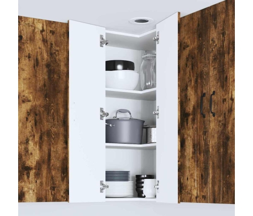 Virtuves Sienas Skapītis Dūmaka Ozols 57 X 57 X 100 Cm Vidaxl