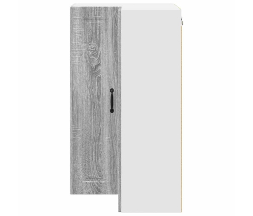 Virtuves Sienas Skapītis Pelēks Sonoma 57 X 57 X 100 Cm Vidaxl