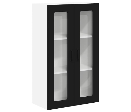 Virtuves Sienas Skapītis Ar Plauktu Melna 60 X 31 X 100 Cm Vidaxl