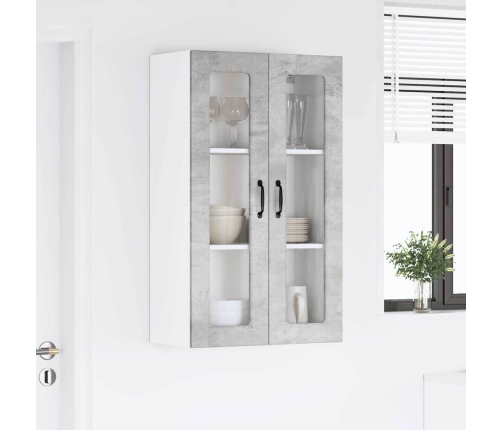 Virtuves Sienas Skapītis Betona Pelēks 60 X 31 X 100 Cm Vidaxl