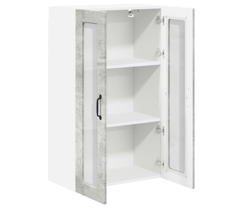 Virtuves Sienas Skapītis Betona Pelēks 60 X 31 X 100 Cm Vidaxl