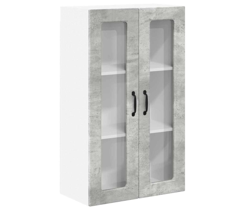 Virtuves Sienas Skapītis Betona Pelēks 60 X 31 X 100 Cm Vidaxl