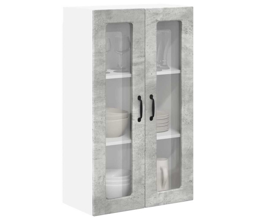 Virtuves Sienas Skapītis Betona Pelēks 60 X 31 X 100 Cm Vidaxl