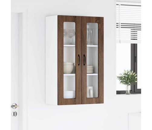 Virtuves Sienas Skapītis Ar Durvīm Brūns Ozols 60 X 31 X 100 Cm Vidaxl