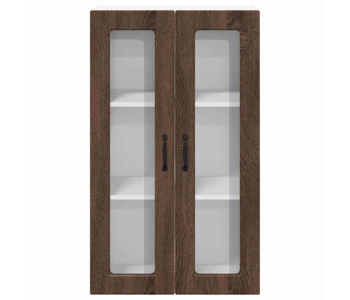 Virtuves Sienas Skapītis Ar Durvīm Brūns Ozols 60 X 31 X 100 Cm Vidaxl