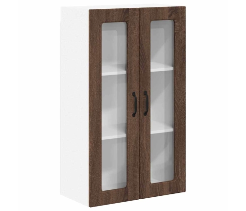 Virtuves Sienas Skapītis Ar Durvīm Brūns Ozols 60 X 31 X 100 Cm Vidaxl