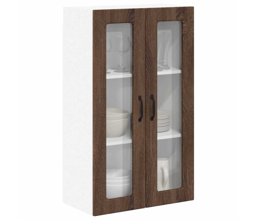 Virtuves Sienas Skapītis Ar Durvīm Brūns Ozols 60 X 31 X 100 Cm Vidaxl