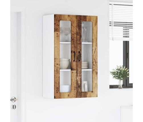 Virtuves Sienas Skapītis Ar Plauktu Vecs Koks 60 X 31 X 100 Cm Vidaxl