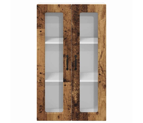 Virtuves Sienas Skapītis Ar Plauktu Vecs Koks 60 X 31 X 100 Cm Vidaxl