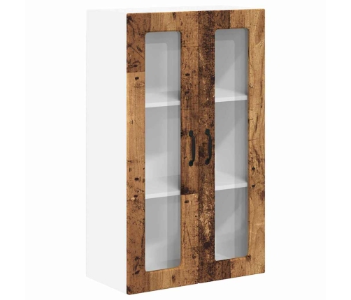 Virtuves Sienas Skapītis Ar Plauktu Vecs Koks 60 X 31 X 100 Cm Vidaxl