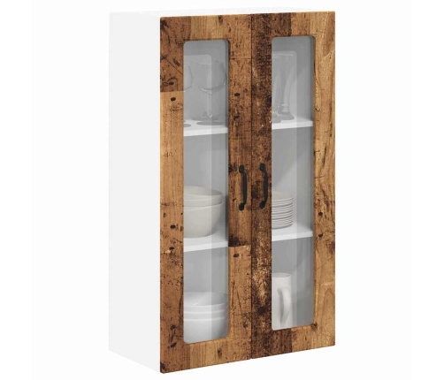 Virtuves Sienas Skapītis Ar Plauktu Vecs Koks 60 X 31 X 100 Cm Vidaxl