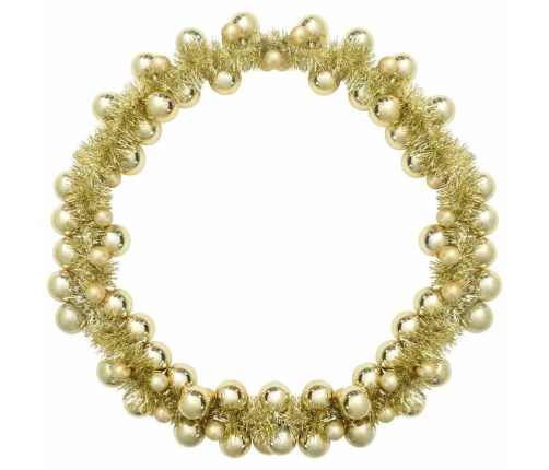 Ziemassvētku Bumbu Virtene Zelts 186 Cm Polistirols Vidaxl