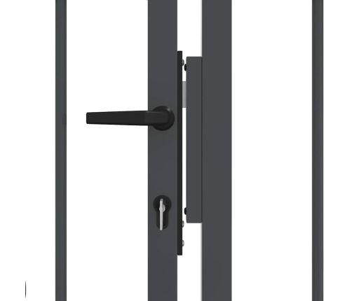 Žoga Vārti Ar Speara Augšdaļu Pelēka 305 X 150 Cm Tērauds Vidaxl