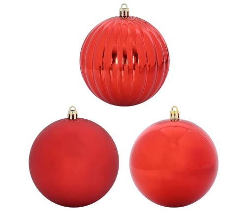 Ziemassvētku Rotājumu Komplekts 15 Pcs Sarkana Vidaxl