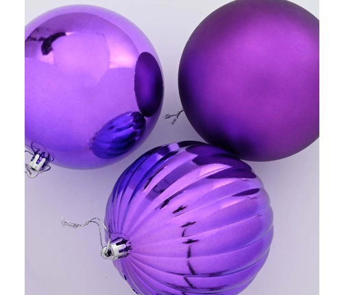 Ziemassvētku Rotājumu Komplekts 15 Pcs Ceriņkrāsa Vidaxl