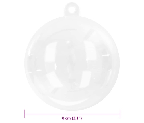 Ziemassvētku Rotājumu Komplekts 100 Pcs Ø 8 Cm Vidaxl