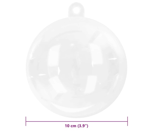 Ziemassvētku Rotājumu Komplekts 100 Pcs Ø 10 Cm Vidaxl