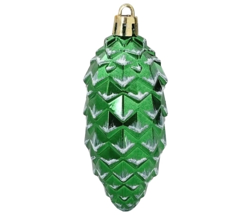 Ziemassvētku Koka Rotājumi 40 Pcs Zaļa Vidaxl