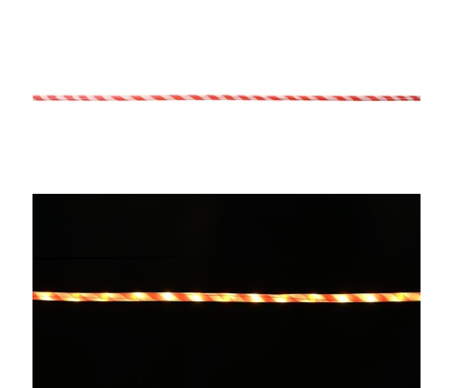 Virvju Gaisma Su 120 Led Silti Balts 5 M Pvc Vidaxl