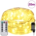 Virvju Gaisma Su 480 Led Silti Balts 20 M Pvc Vidaxl