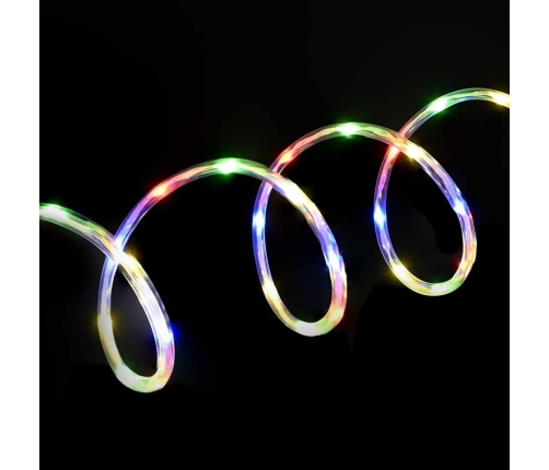 Virvju Gaisma Su 1200 Led Daudzkrāsains 50 M Pvc Vidaxl