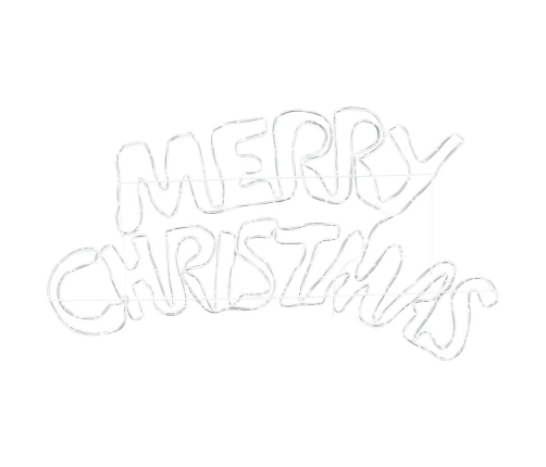 Ziemassvētku Zīme Su 240 Led Daudzkrāsains 100 X 50 Cm Pvc Vidaxl