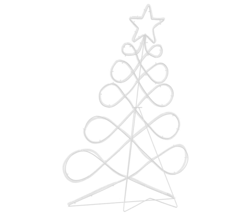 Ziemassvētku Koka Formas Gaisma Daudzkrāsains 80 X 56 Cm Pvc Vidaxl