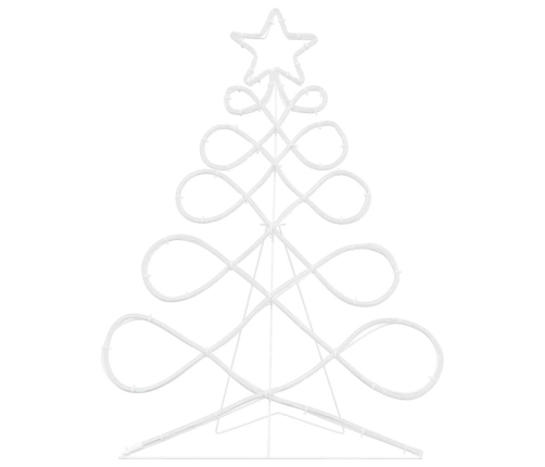 Ziemassvētku Koka Formas Gaisma Daudzkrāsains 80 X 56 Cm Pvc Vidaxl