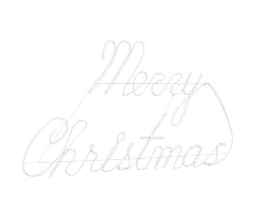 Ziemassvētku Zīme Su 216 Led Sarkana 99 X 55 X 13 Cm Dzelzs Vidaxl