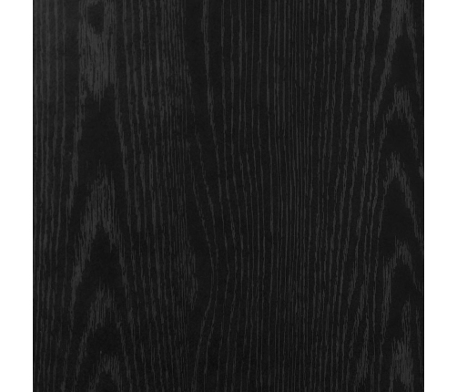 Žurnālu Statīvs Ar Plauktu 2 Pcs Melns Ozolkoks 60 X 12 X 30 Cm Vidaxl