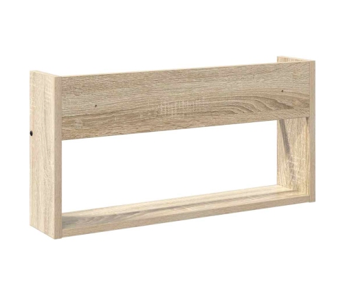 Žurnālu Statīvs Ar Plauktu 2 Pcs Sonoma Ozols 60 X 12 X 30 Cm Vidaxl