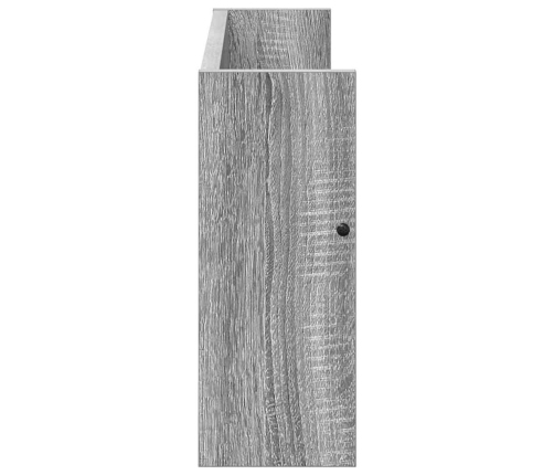 Žurnālu Statīvs Ar Plauktu 2 Pcs Pelēks Sonoma 60 X 12 X 30 Cm Vidaxl