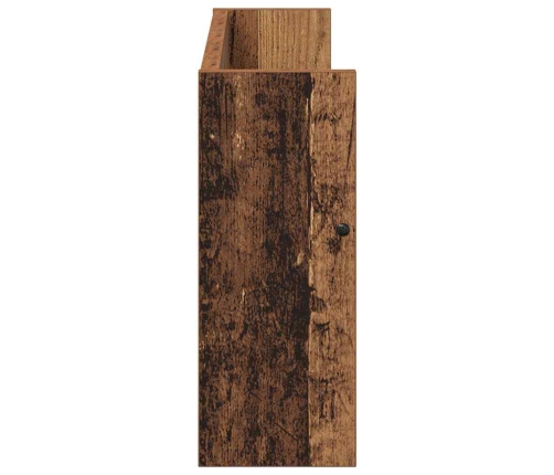 Žurnālu Statīvs Vecs Koks 60 X 12 X 30 Cm Inženierijas Koks Vidaxl