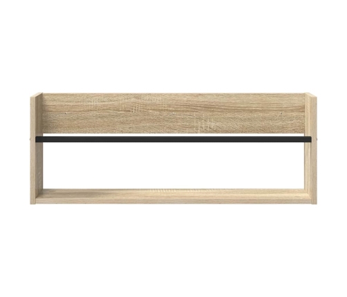 Žurnālu Statīvs Ar Plauktu 2 Pcs Sonoma Ozols 80 X 12 X 30 Cm Vidaxl