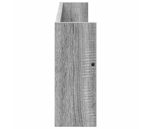 Žurnālu Statīvs Ar Plauktu 2 Pcs Pelēks Sonoma 80 X 12 X 30 Cm Vidaxl