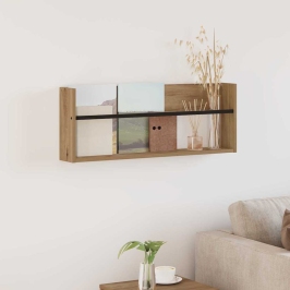 Žurnālu Statīvs Ar Plauktu Artisānā Ozols 80 X 12 X 30 Cm Vidaxl Žurnālu Statīvs Ar Plauktu Artisānā Ozols 80 X 12 X 30 Cm Vidaxl