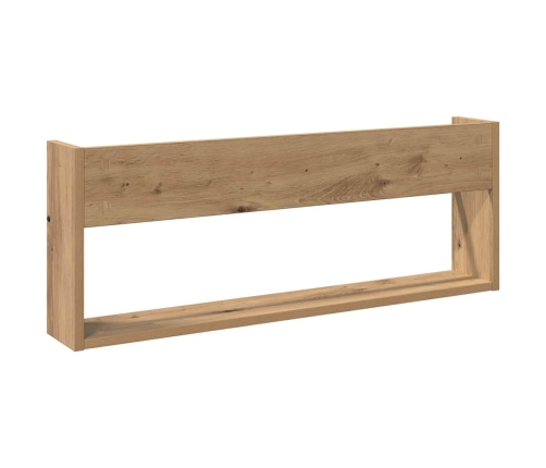 Žurnālu Statīvs Ar Plauktu 2 Pcs Artisānā Ozols 80 X 12 X 30 Cm Vidaxl