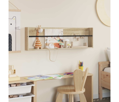 Žurnālu Statīvs Sonoma Ozols 100 X 12 X 30 Cm Inženierijas Koks Vidaxl