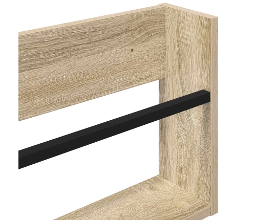 Žurnālu Statīvs Ar Plauktu 2 Pcs Sonoma Ozols 100 X 12 X 30 Cm Vidaxl