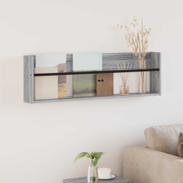 Žurnālu Statīvs Ar Plauktu Pelēks Sonoma 100 X 12 X 30 Cm Vidaxl Žurnālu Statīvs Ar Plauktu Pelēks Sonoma 100 X 12 X 30 Cm Vidaxl