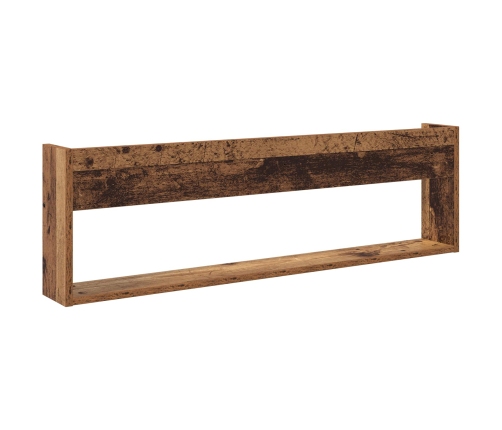 Žurnālu Statīvs Vecs Koks 100 X 12 X 30 Cm Inženierijas Koks Vidaxl